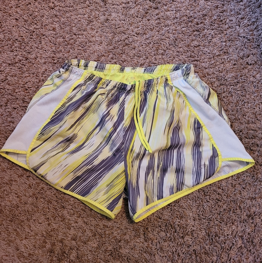 Printed Neon Shorts